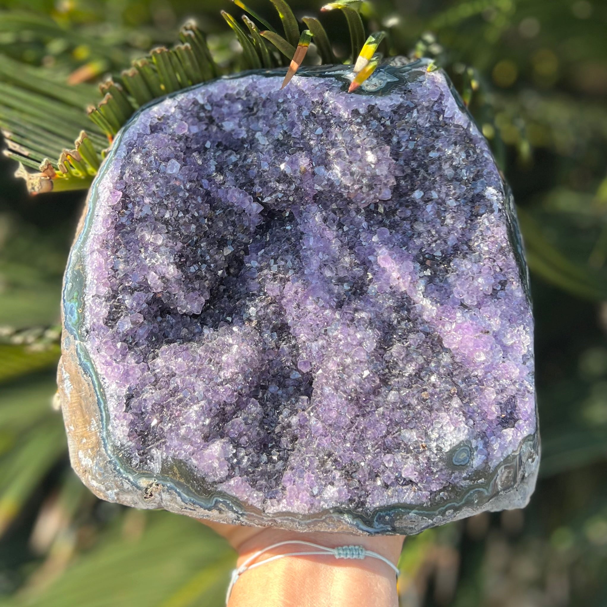 Raw Standing Amethyst Cluster