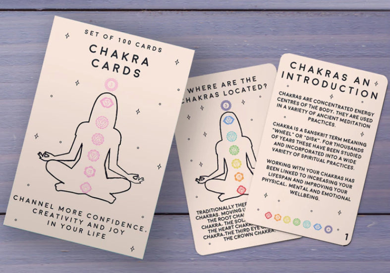 Cartes des chakras