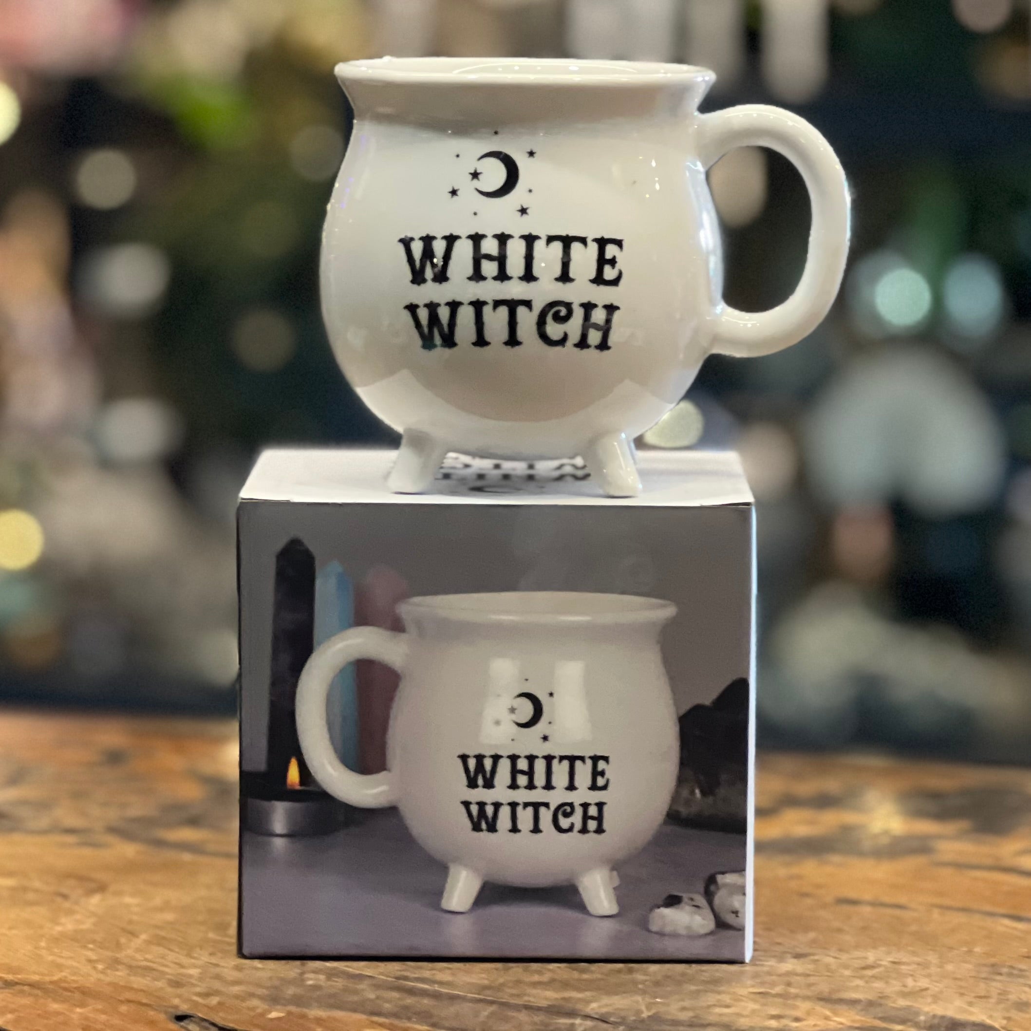 White Witch ~ Cauldron Mug