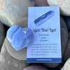 Blue Lace Agate Heart ~ Specialty Boxed Crystal