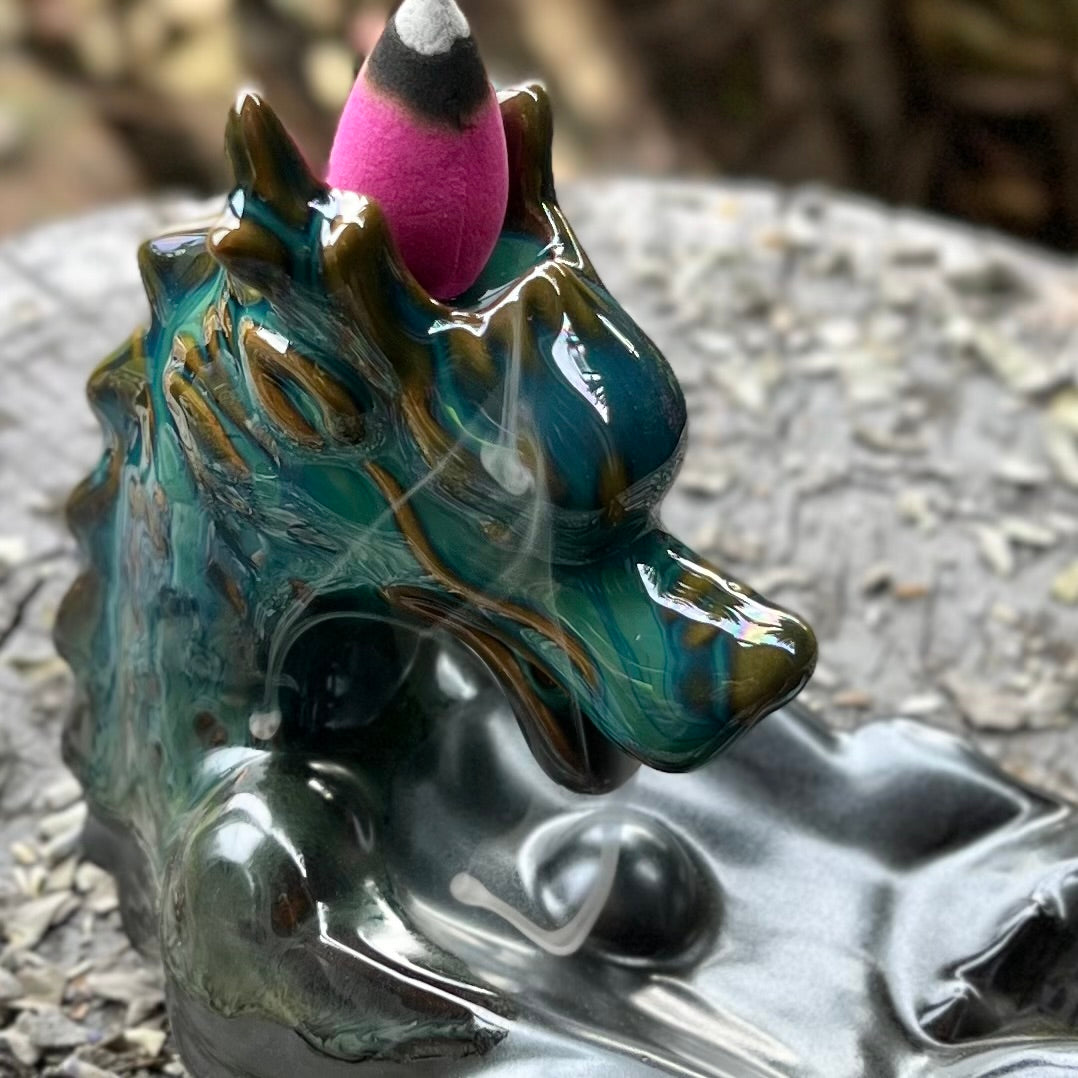 Dragon Back-flow Incense Burner