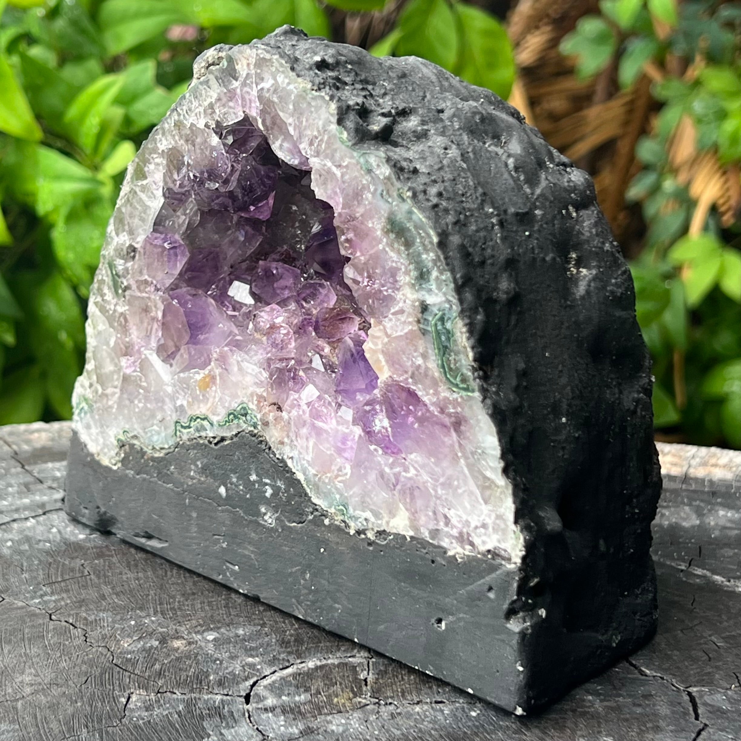 Amethyst Standing Cluster