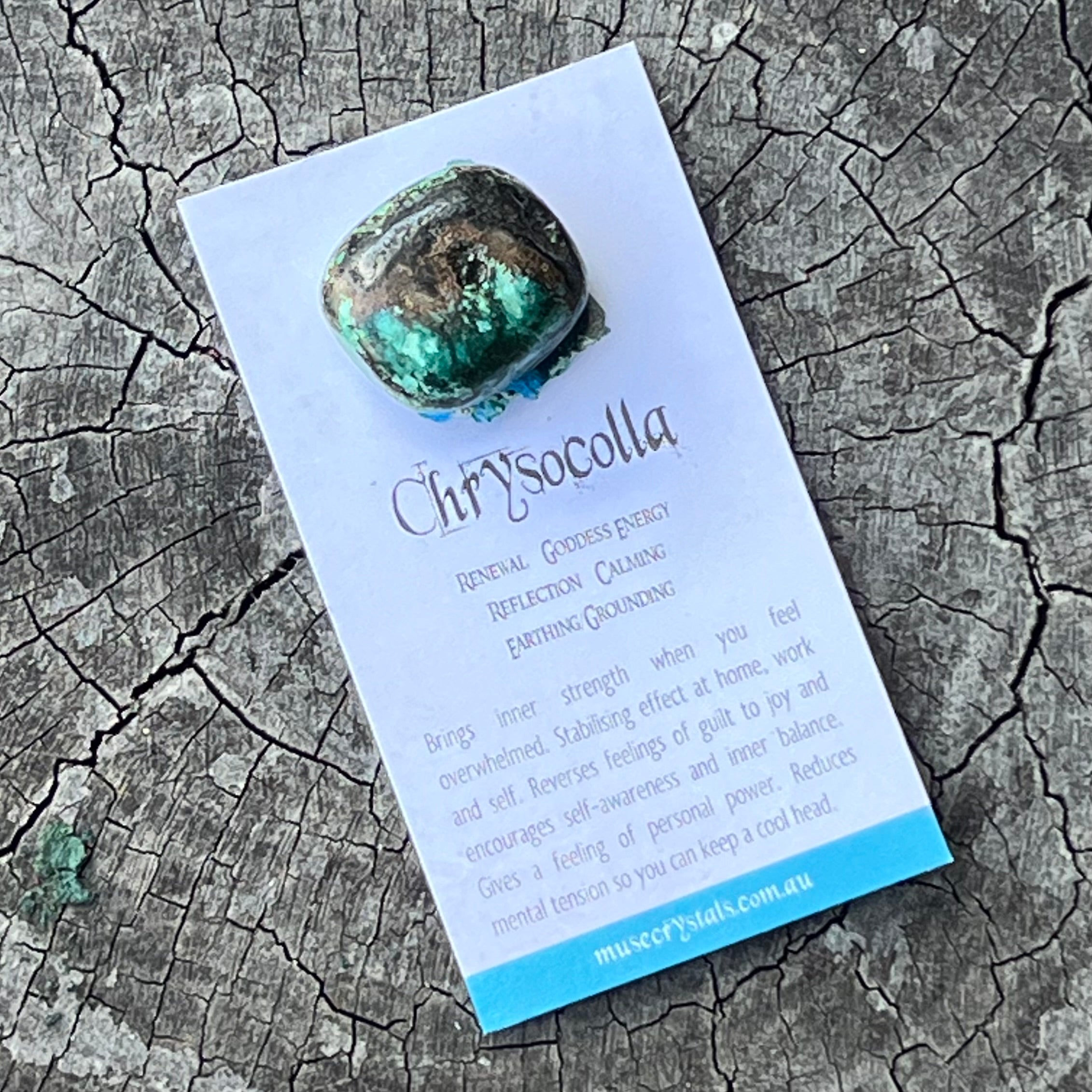 Chrysocolla with Malachite Specimen