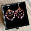 Muse Forged ~ Artesian Amethyst Earrings