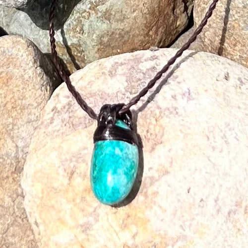 Muse Medicine ~Chrysocolla - Goddess ~  Talisman