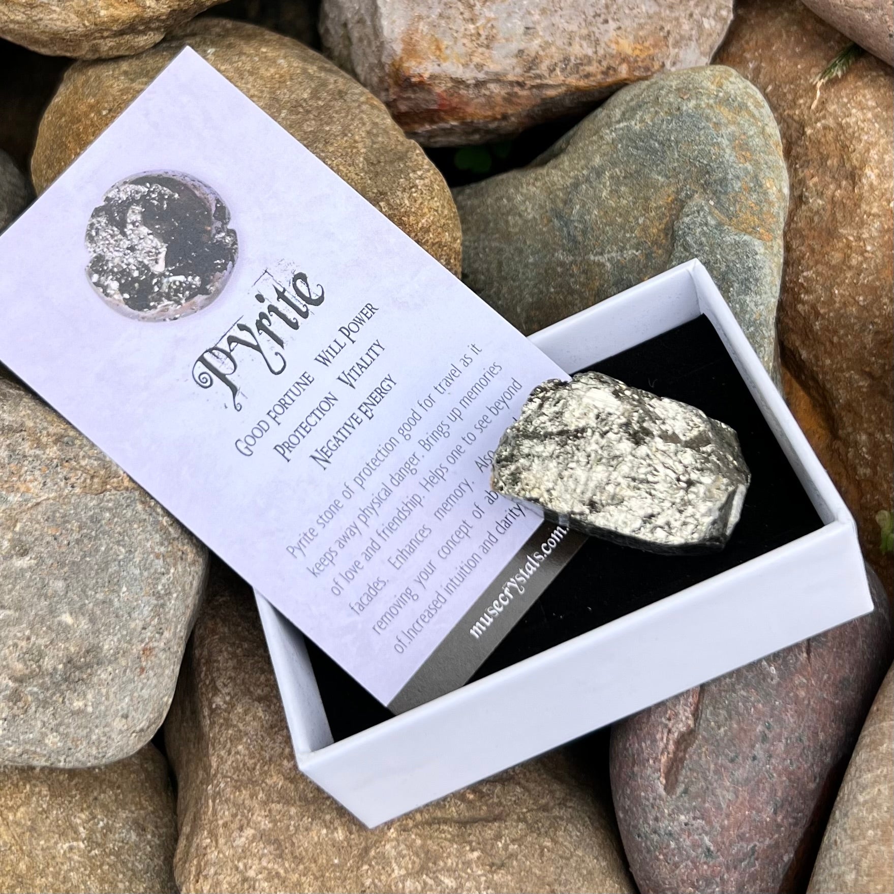 Pyrite Specimen ~ Specialty Boxed Crystal (3)