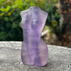 SALE ~ Purple Fluorite ~ Lady Body Carving
