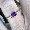 Amethyst ~ Gold Plated Ring