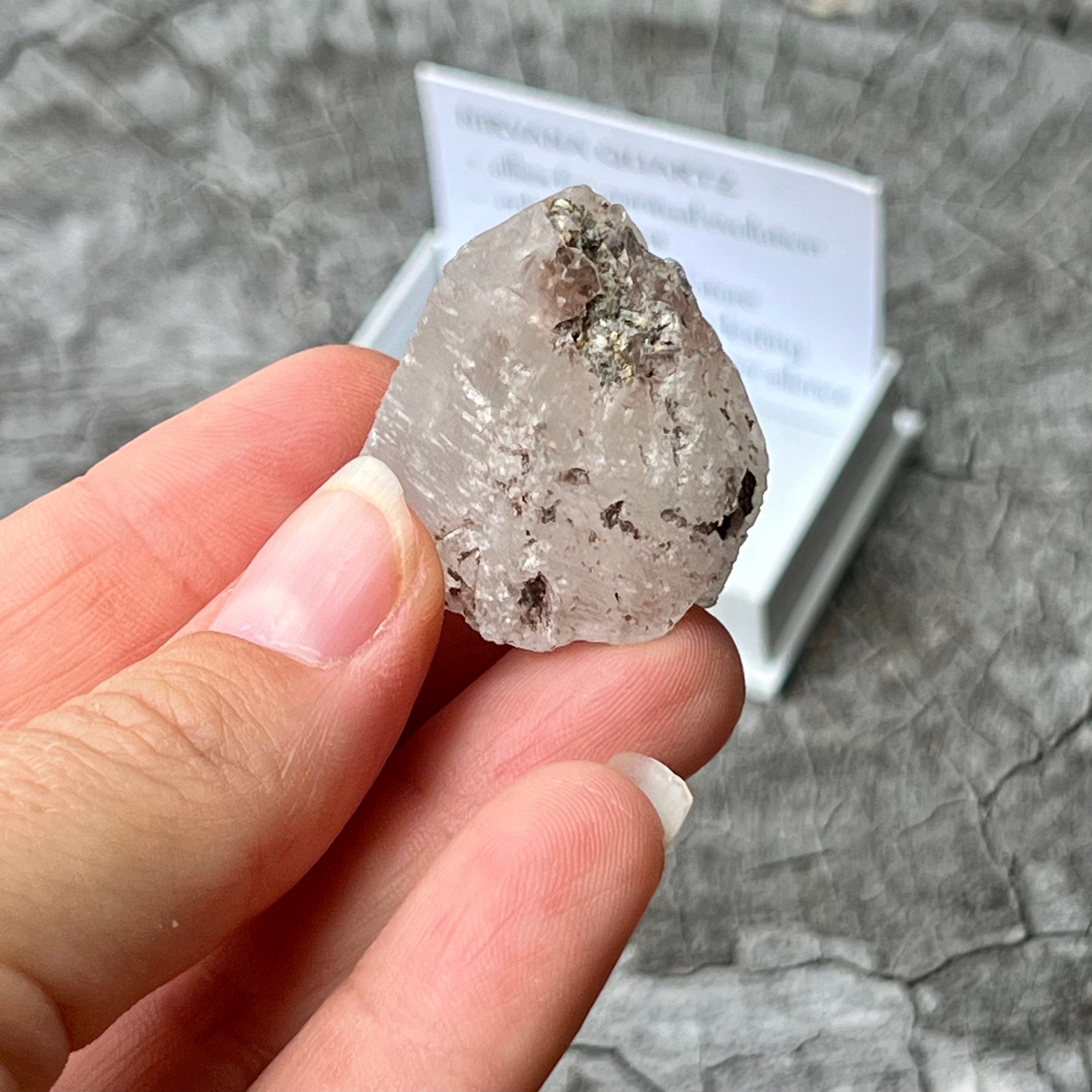 Nirvana Quartz
 ~ Specialty Boxed Crystal