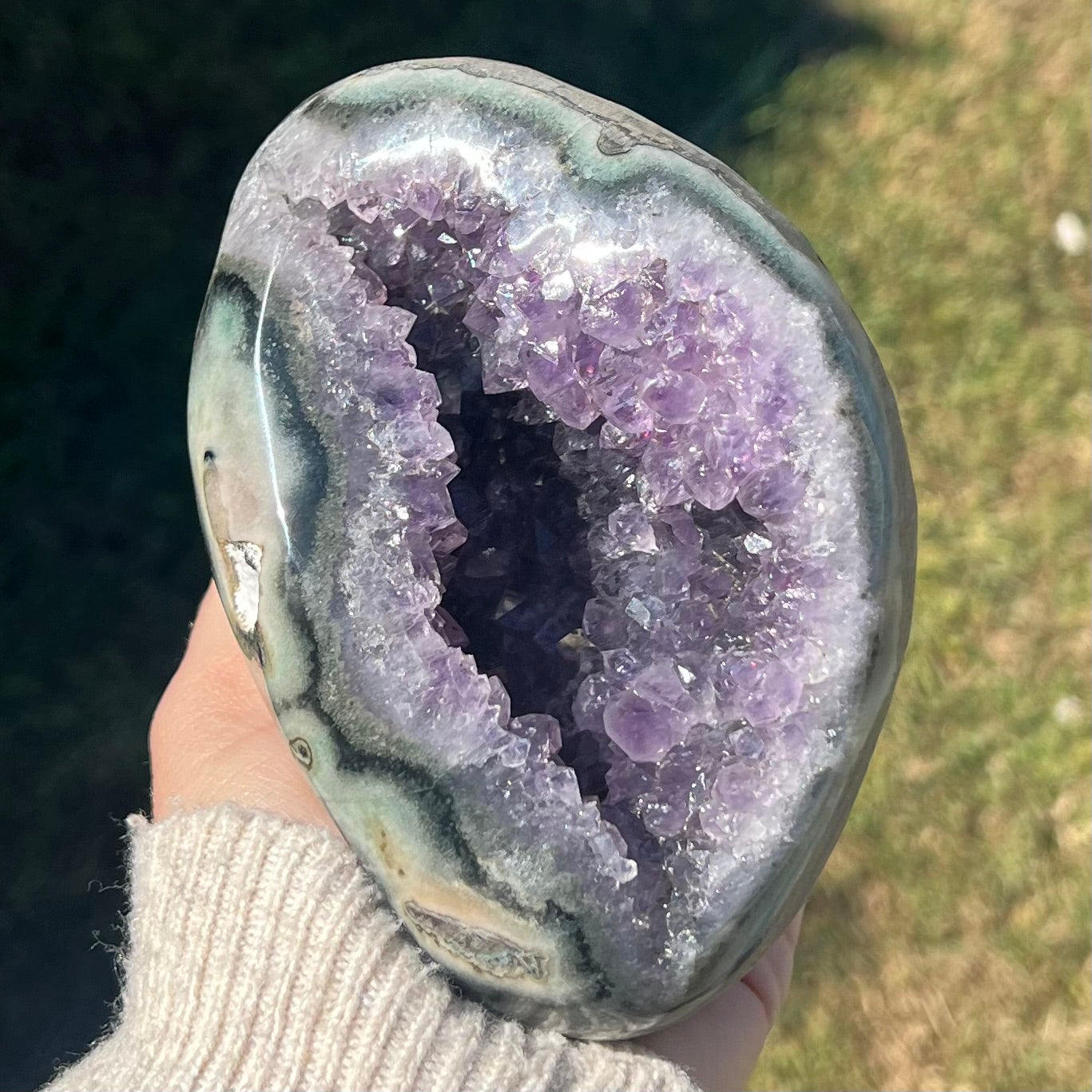 Amethyst Geode Cave