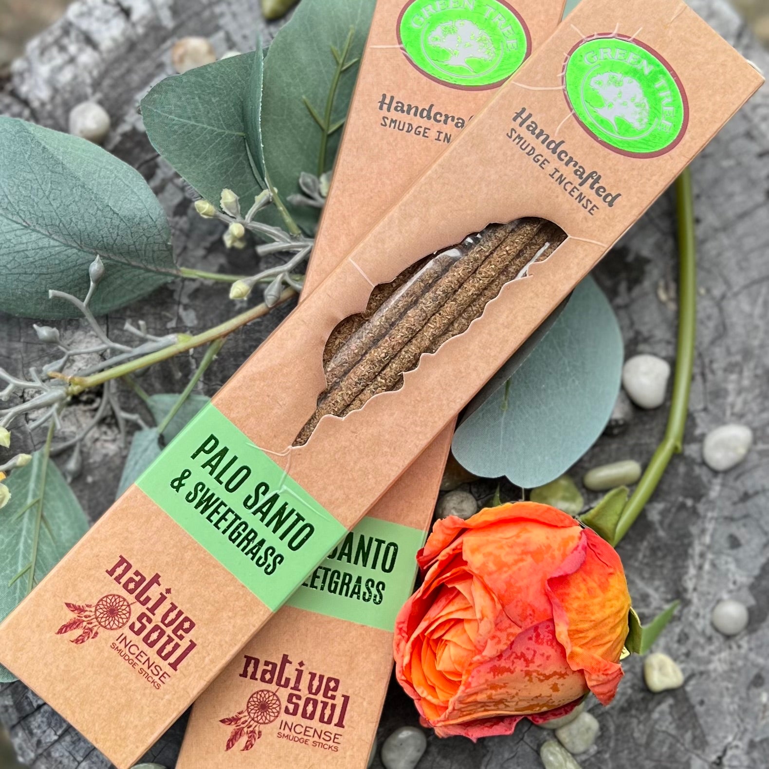 Palo Santo & Sweetgrass Incense Sticks