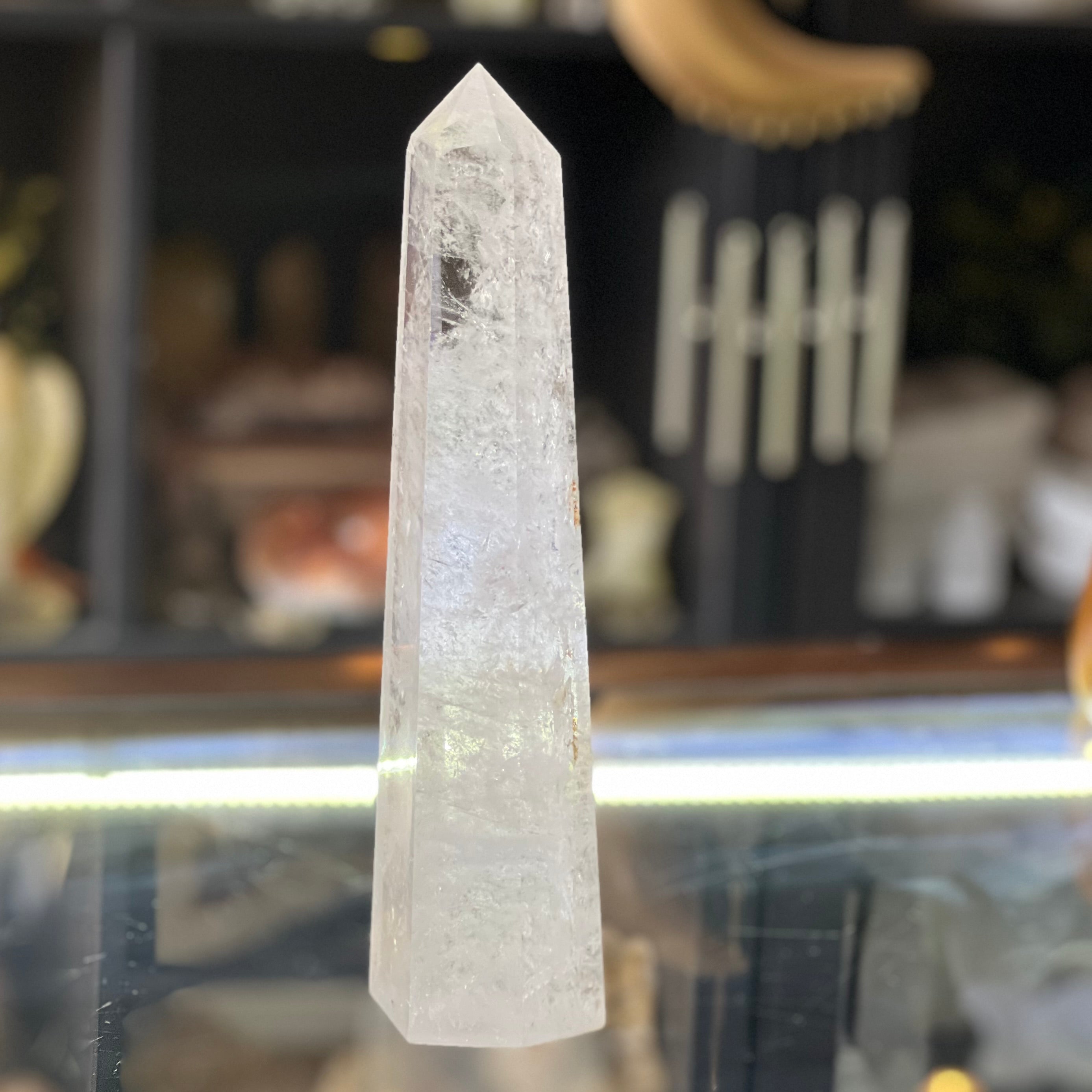 Clear Quartz Tower