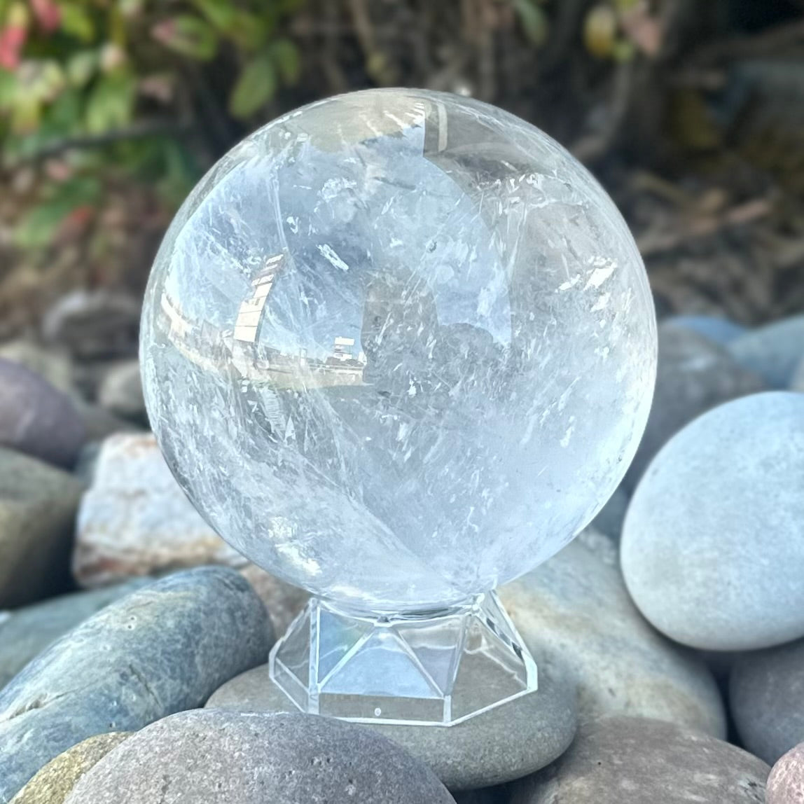 Clear Quartz Sphere ~ Large