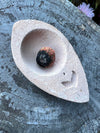Boho Clay Leaf Incense Burner