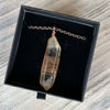 Muse Forged ~ Artesian Battery Clear Quartz Necklace