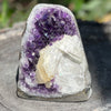 Amethyst Cluster with Calcite Inclusion