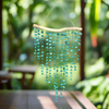 Sea Glass Wind Chime ~ Tranquility Teal