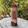 Carnelian with Amethyst Geode Generator Tower