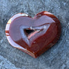 Carnelian Geode Heart