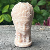 Indian Head Carving ~ Pink Opal (3)