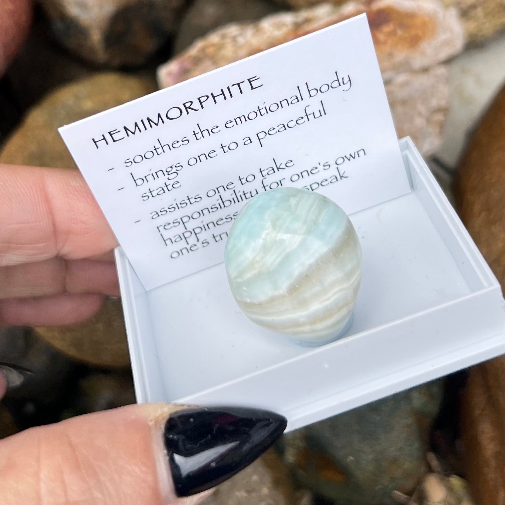 Hemmimorphite ~ Specialty Boxed Crystal