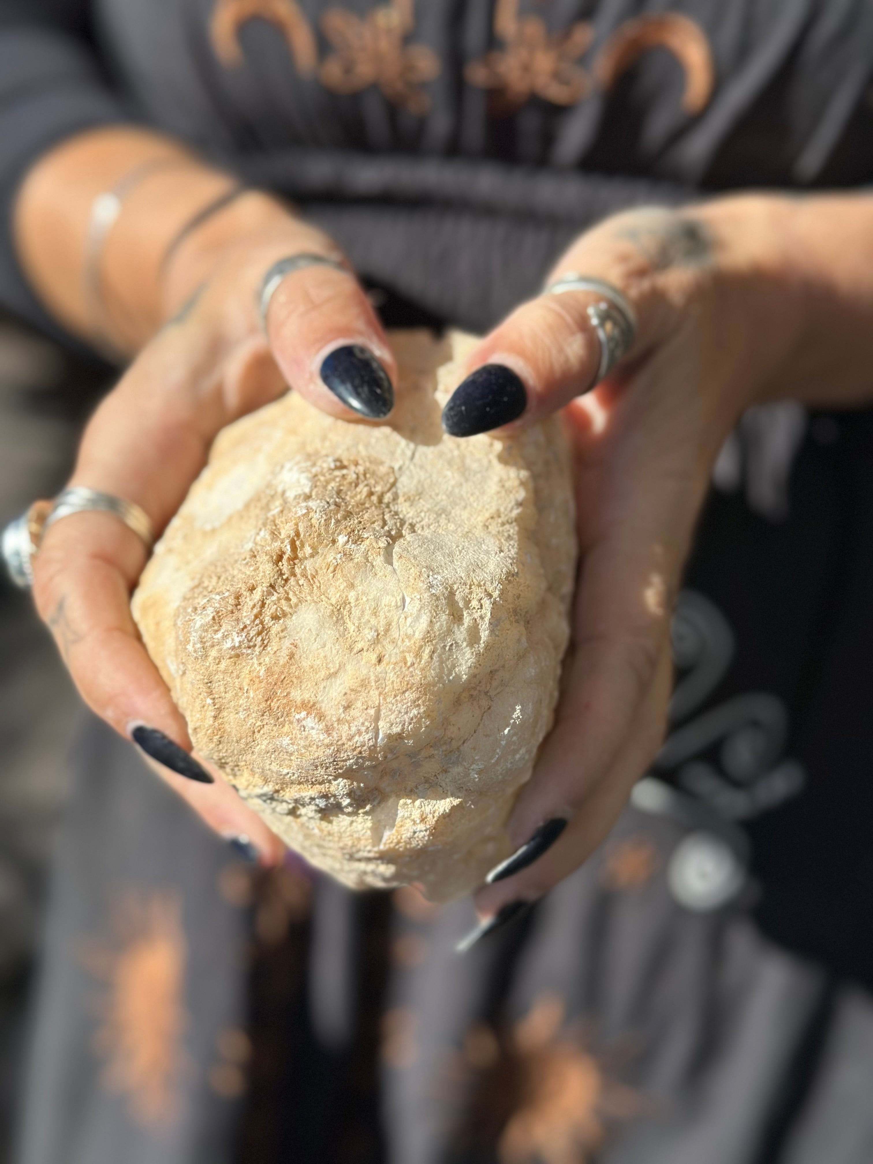 Géode de l'amitié en quartz clair (G)