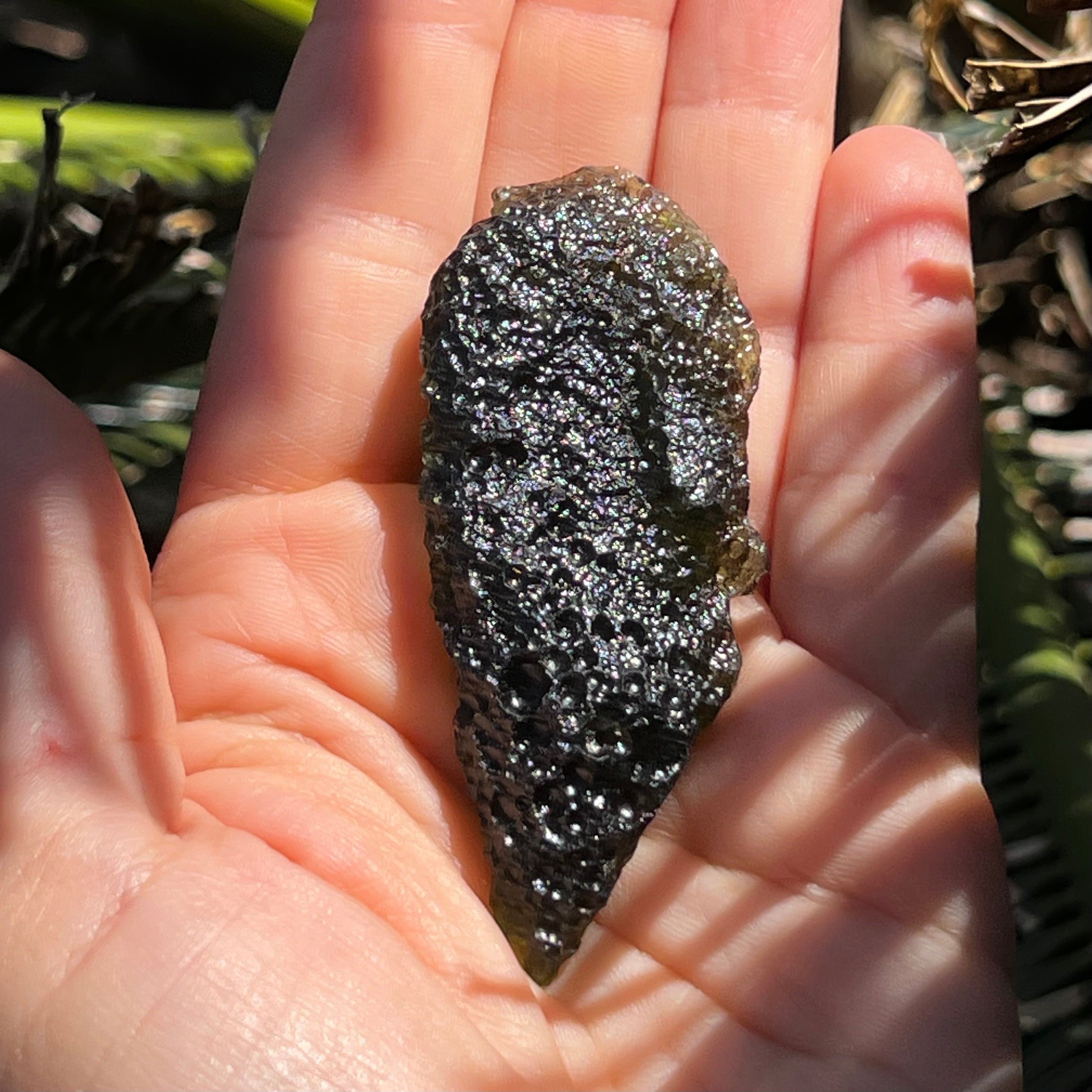 Raw Moldavite Specimen ~ RARE