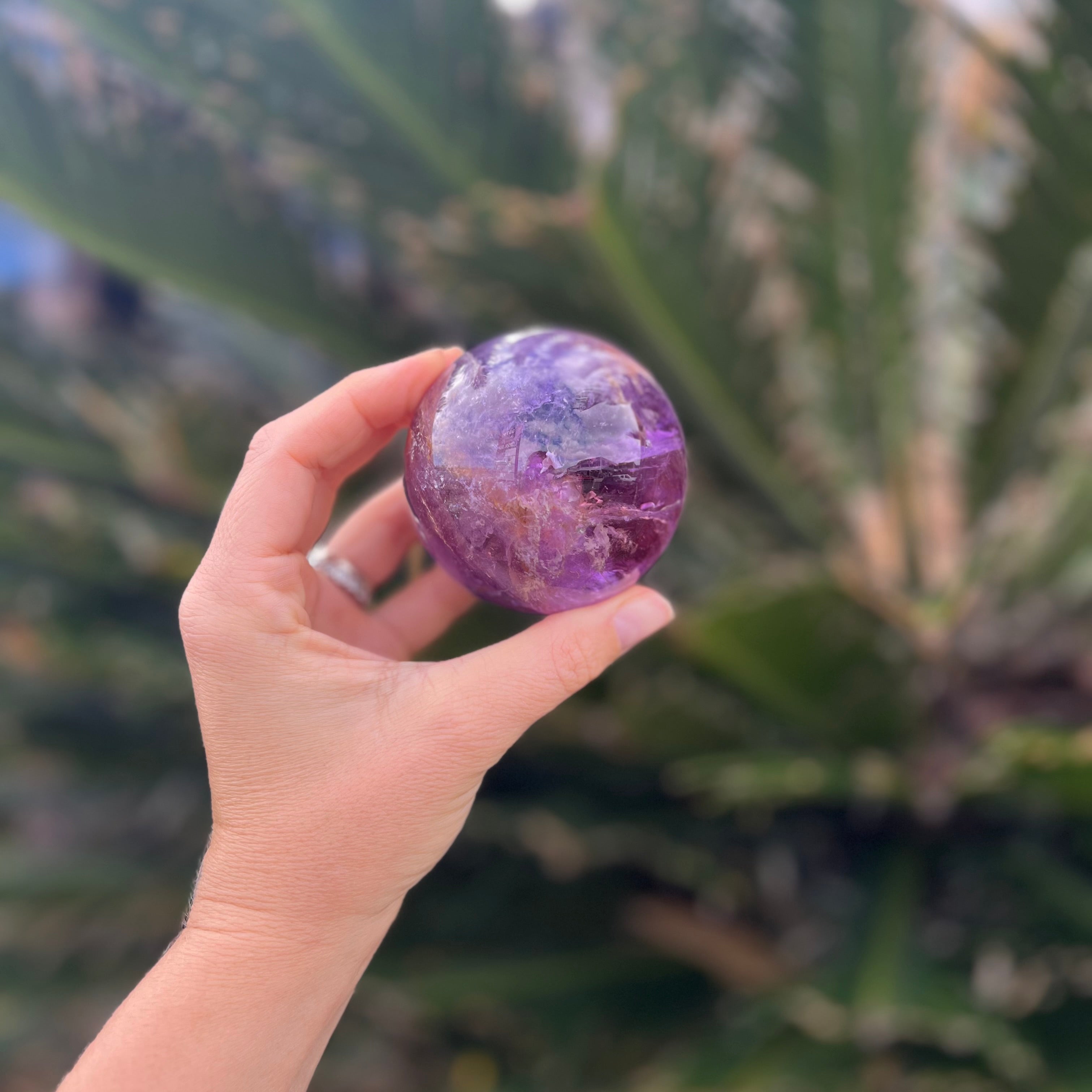 Ametrine Sphere