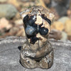 Volcanic Agate Lady Body Carving