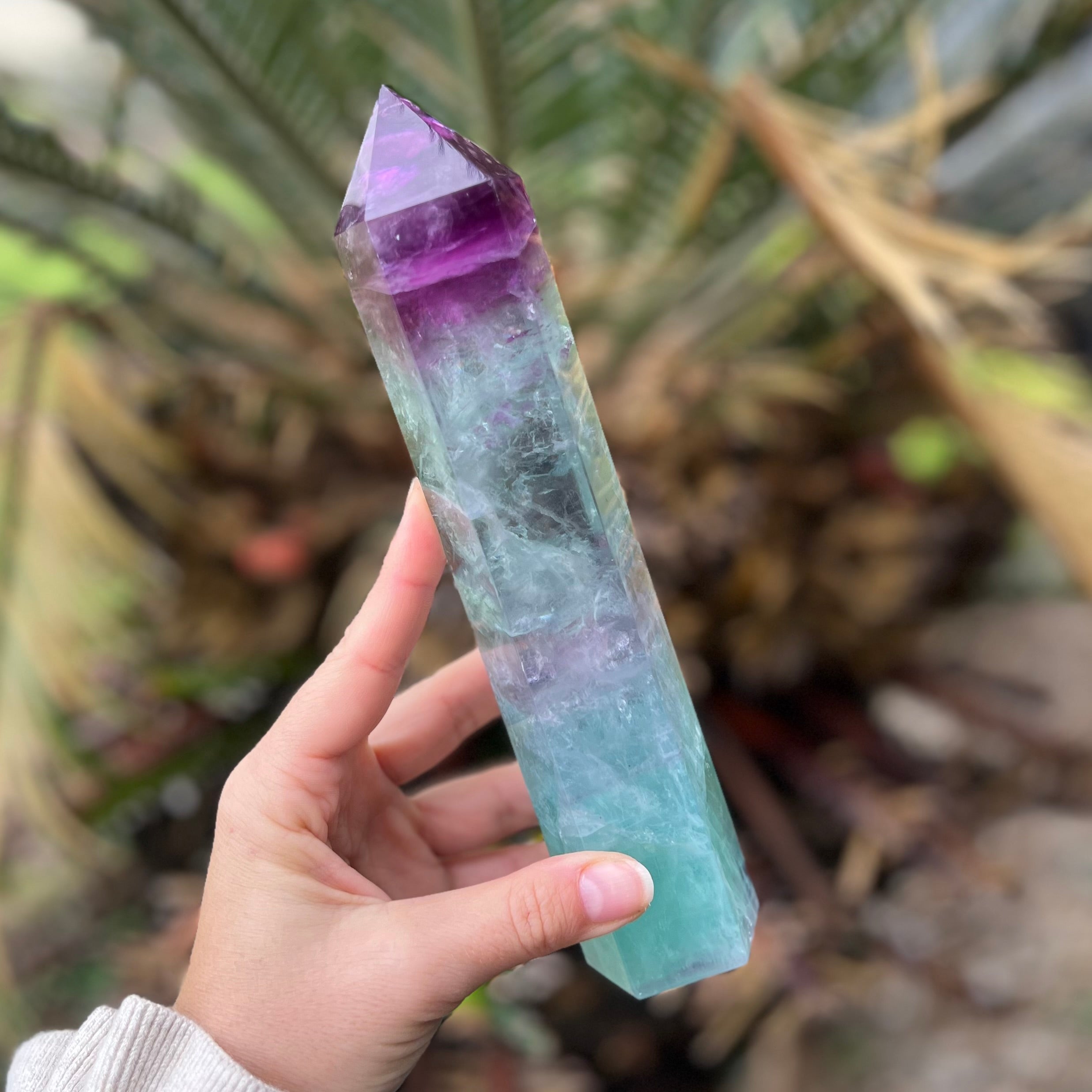 Rainbow Fluorite Tower