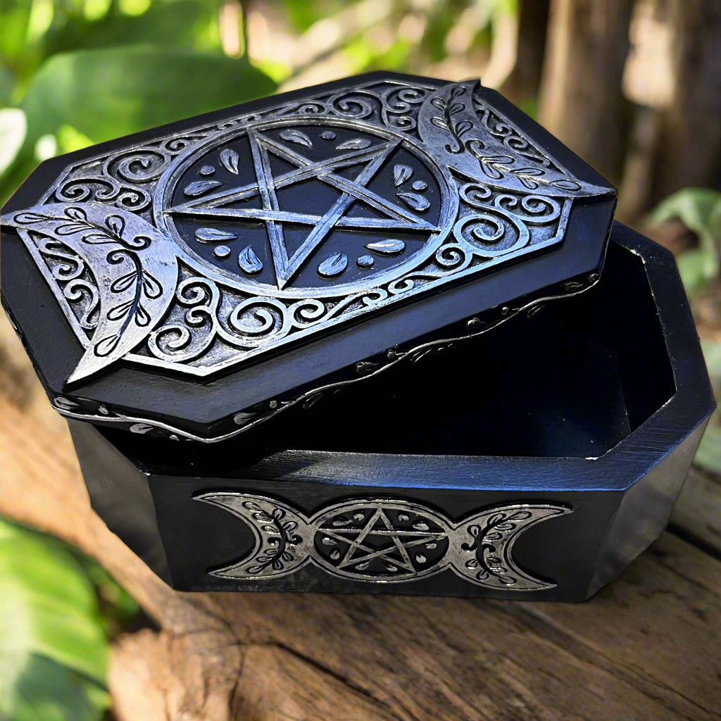 Soap Stone Tarot Card ~ Trinket Box