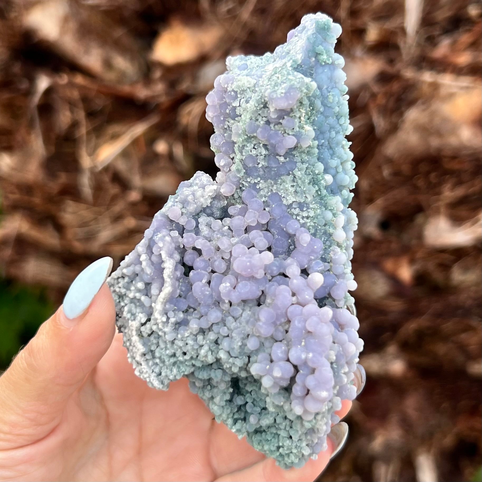 Grape Agate Specimen