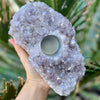 Amethyst Tea Light Candle Holder