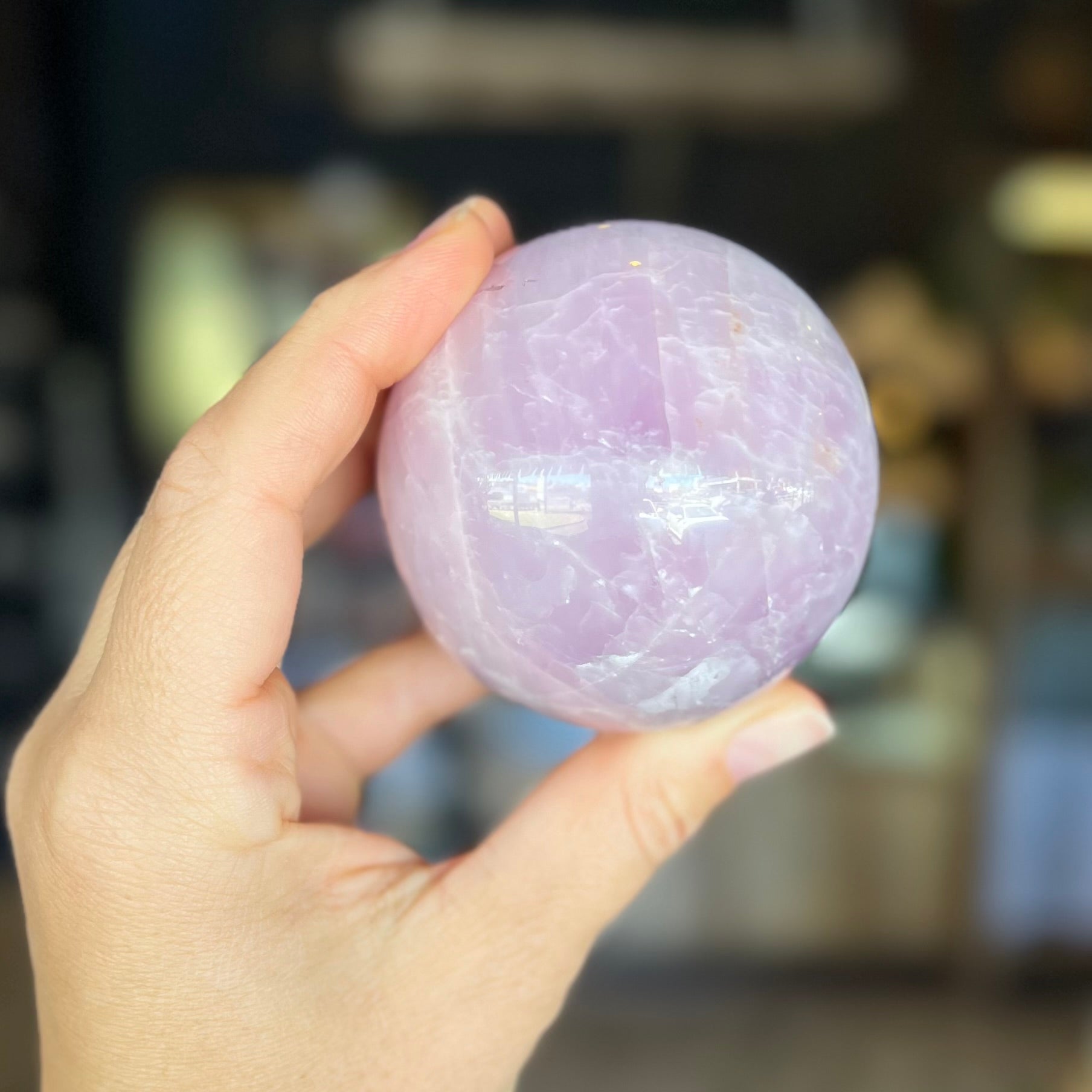 Kunzite Sphere