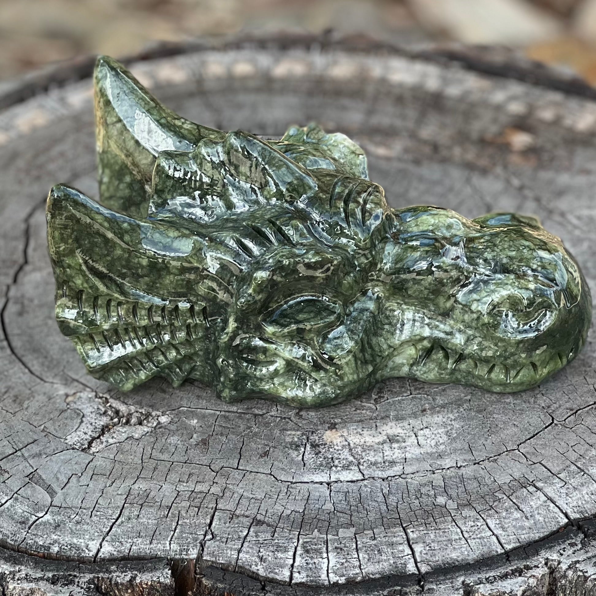 Jade Dragon Head