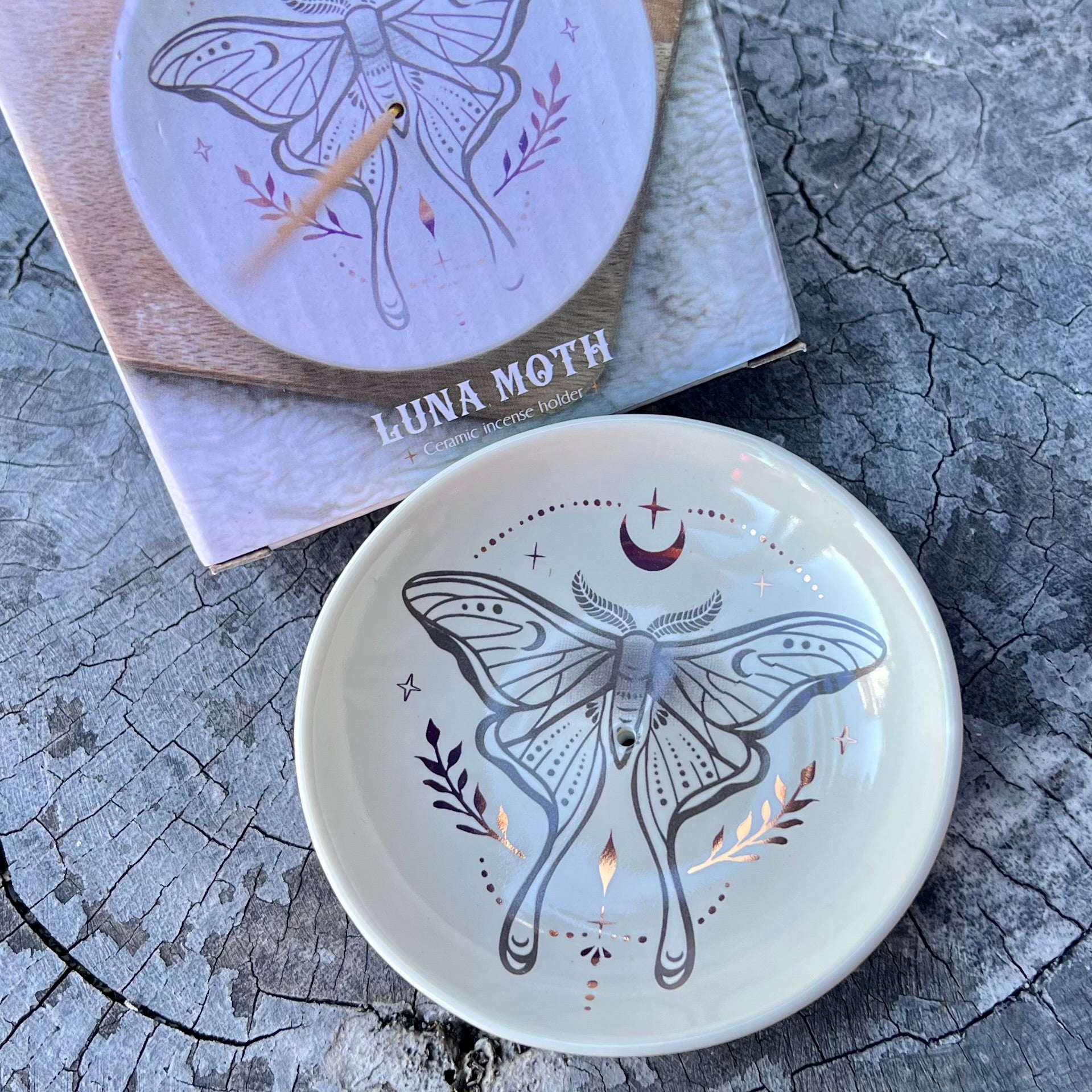 Luna Moth Boho ~ Trinket Dish