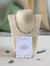 Tranquil Vibes ~ Prehnite Faceted Beaded Necklace