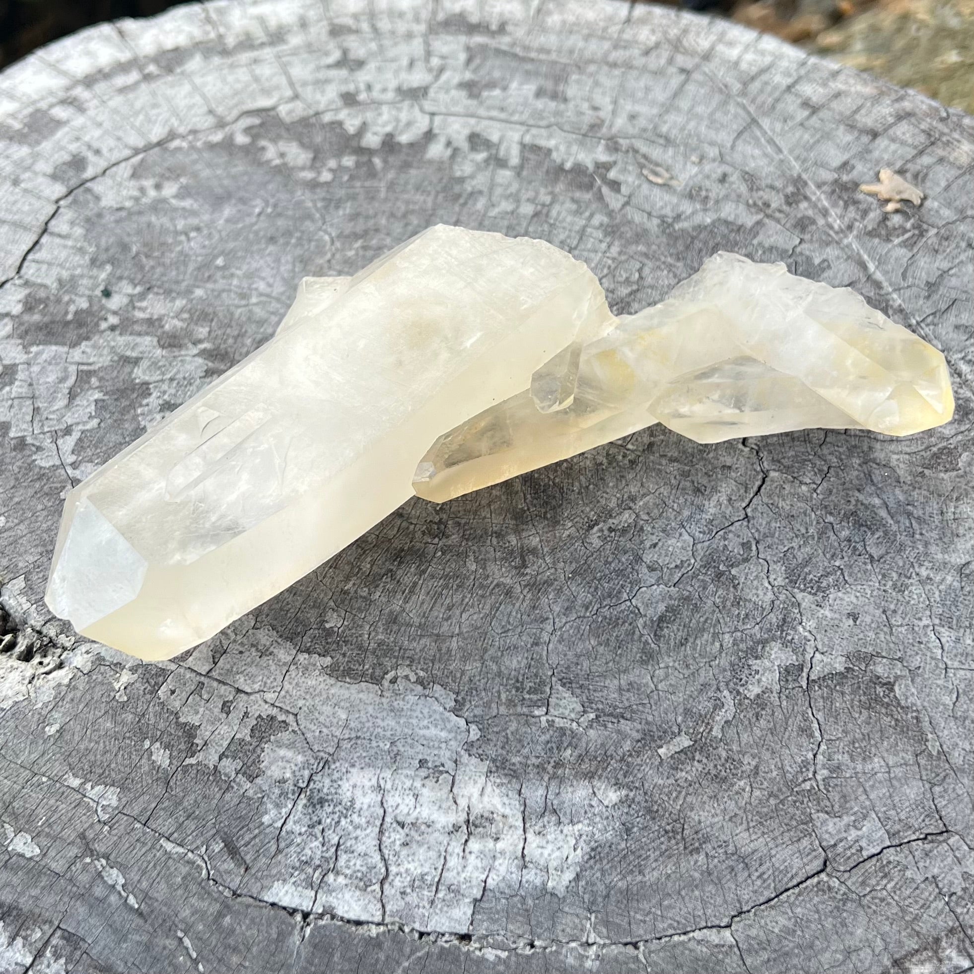 Clear Quartz Record Keeper Cluster