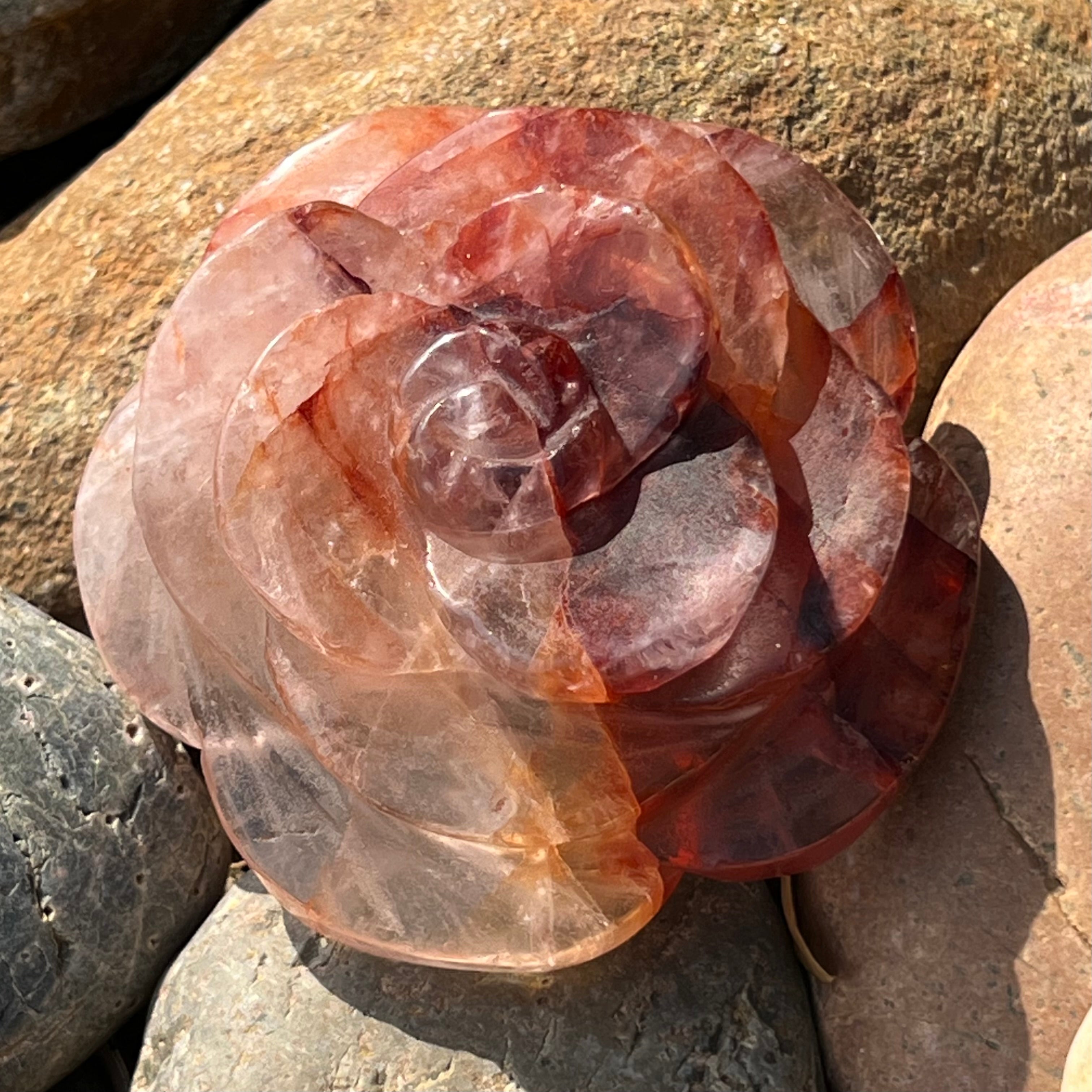 Flower - Fire Quartz