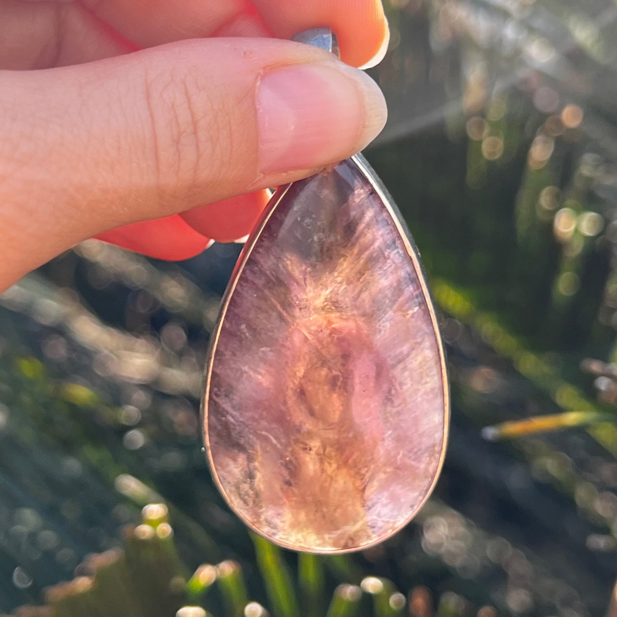 Super 7 ~ Sterling Silver Pendant