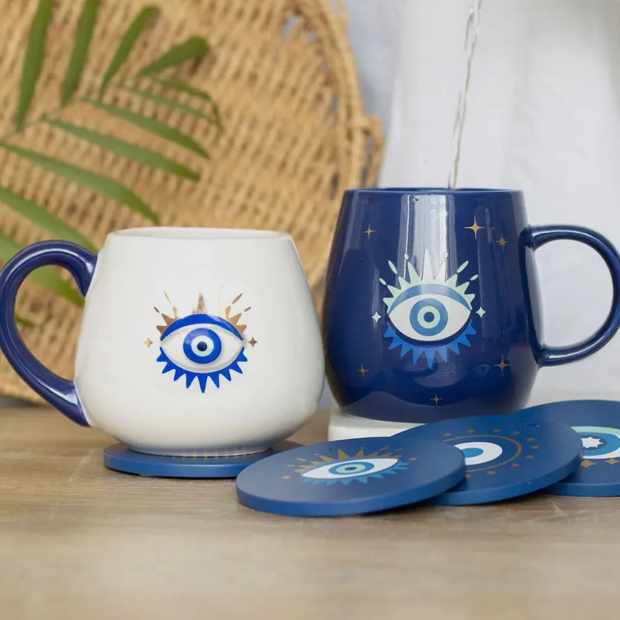 Evil Eye ~ Mug White