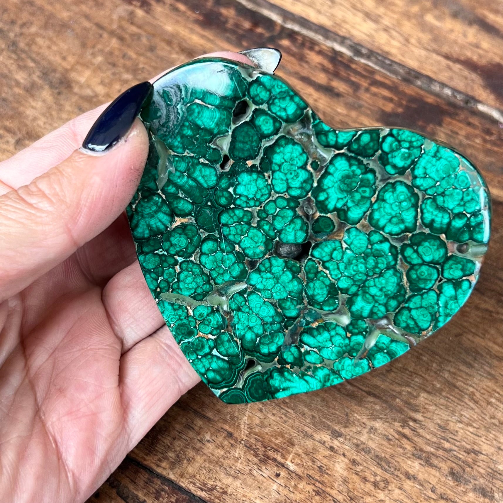 Malachite Heart