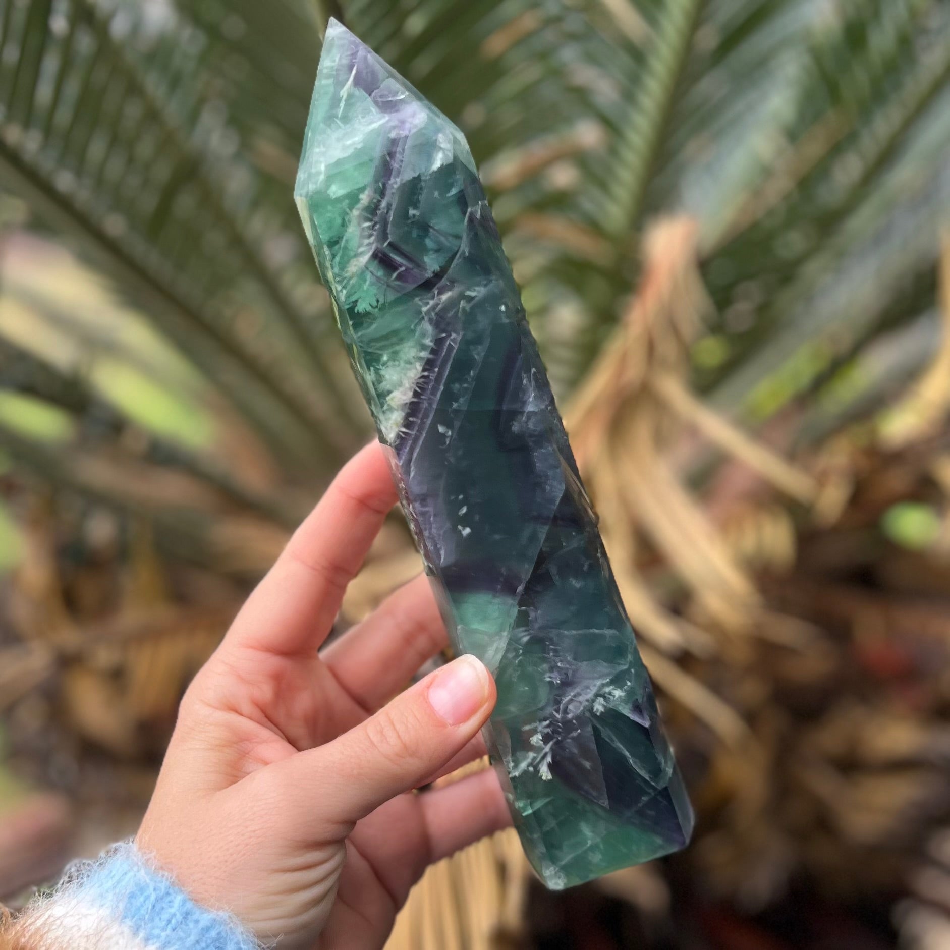 Rainbow Fluorite Tower