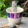 Sage Smudge Stick Holder - Purple Goddess