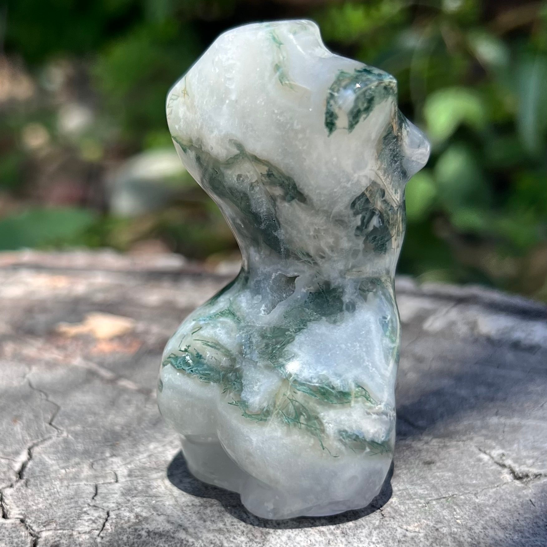 Moss Agate Mini Lady