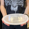 Huge Oval Selenite Cleansing Bowl ~ Platter