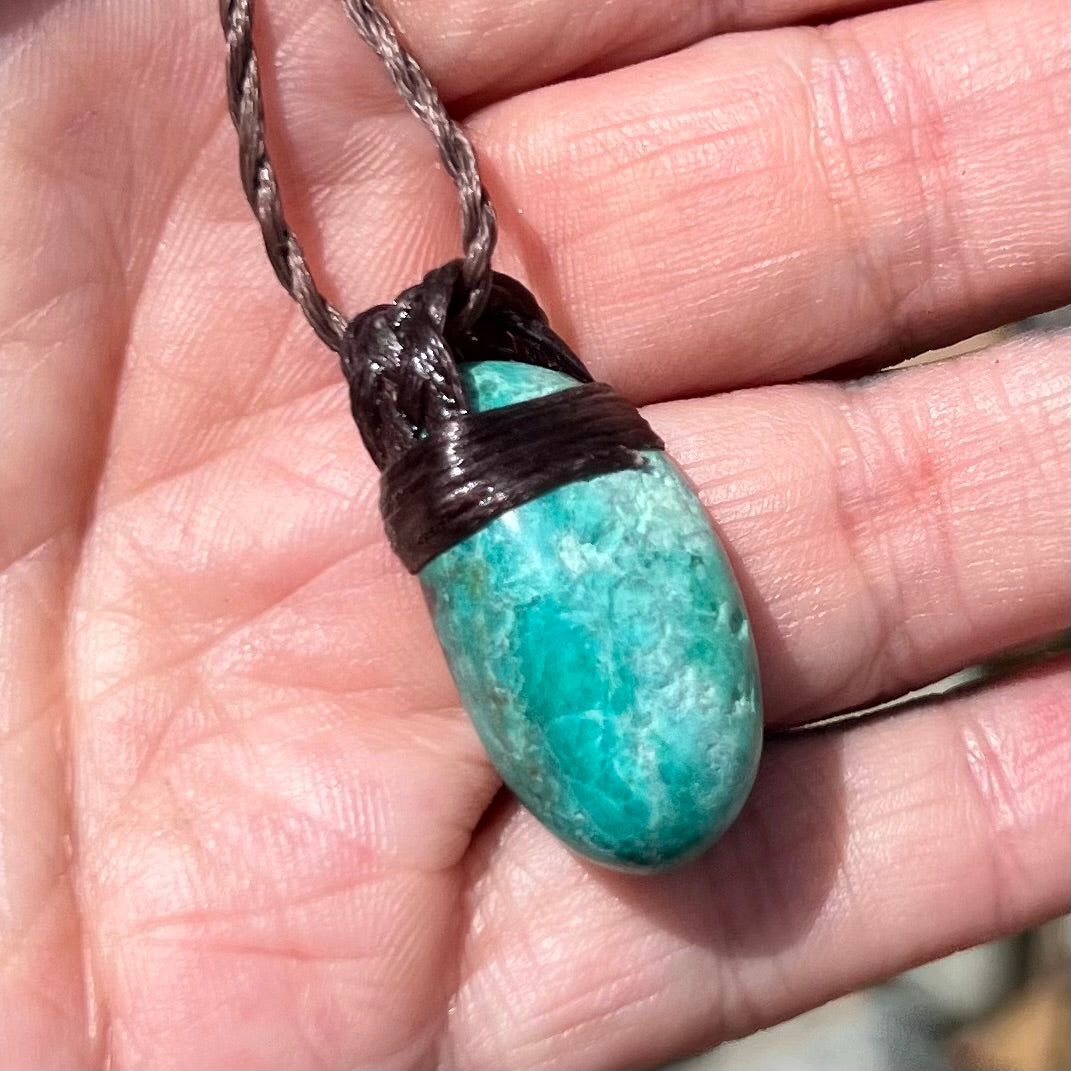 Muse Medicine ~Chrysocolla - Goddess ~  Talisman