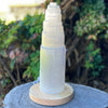 Selenite Cleansing & Charging Lamp ~ Tower Large