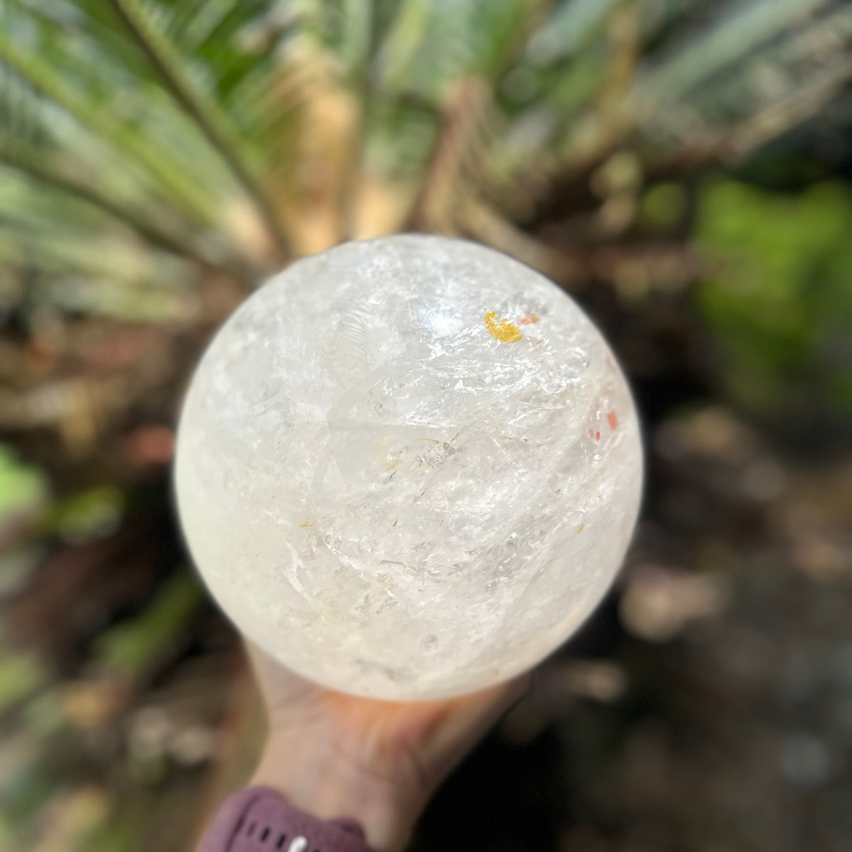 Clear Quartz Sphere  ~ Large