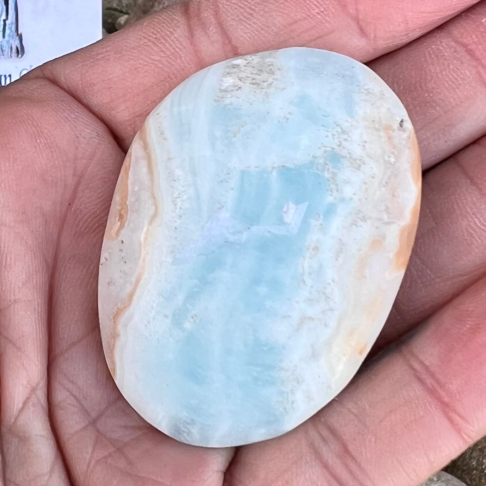Caribbean Calcite ~ Specialty Boxed Crystal